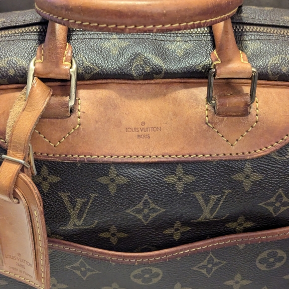 Louis Vuitton Vintage Monogram Canvas Deauville Satchel - Picture 3 of 17
